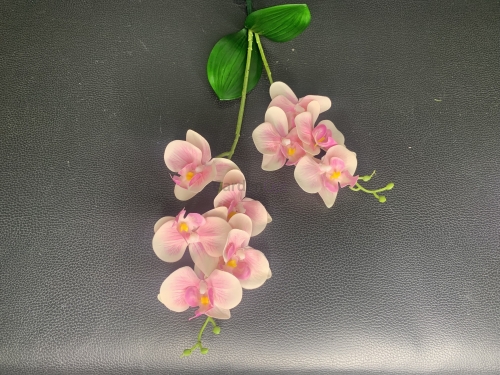 ЦС-34 (Орхидея силикон с листьями H-47 см . )