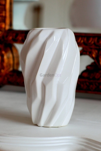 V-072 (Ваза керамика H-20 см. D-6 см. арт 13448-20 белый )